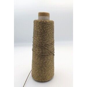 Kreinik Metallic Iron-On Thread Gilt Gold #6270  -#16 Braid 400M Cone